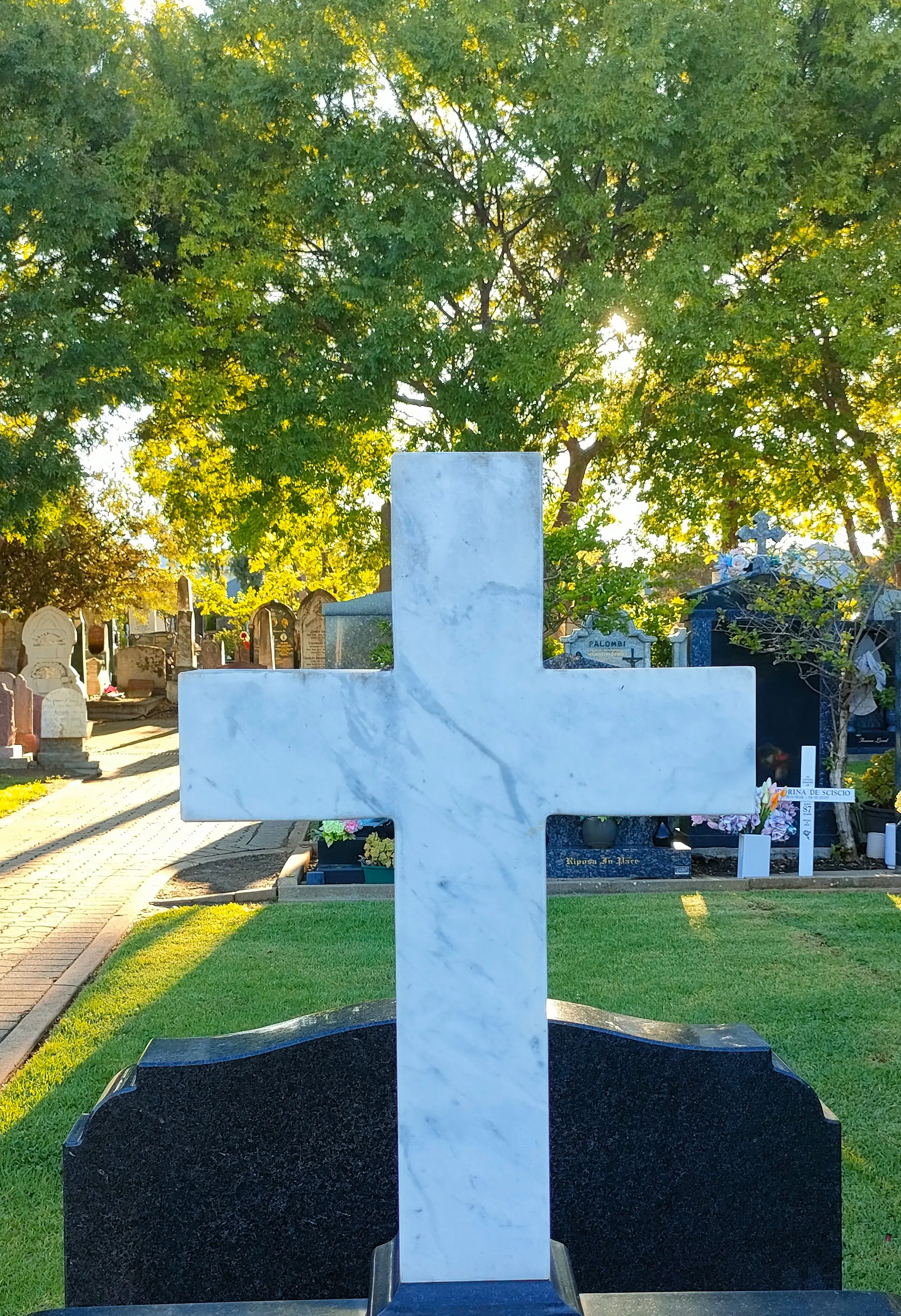 Burial services at our cemeteries