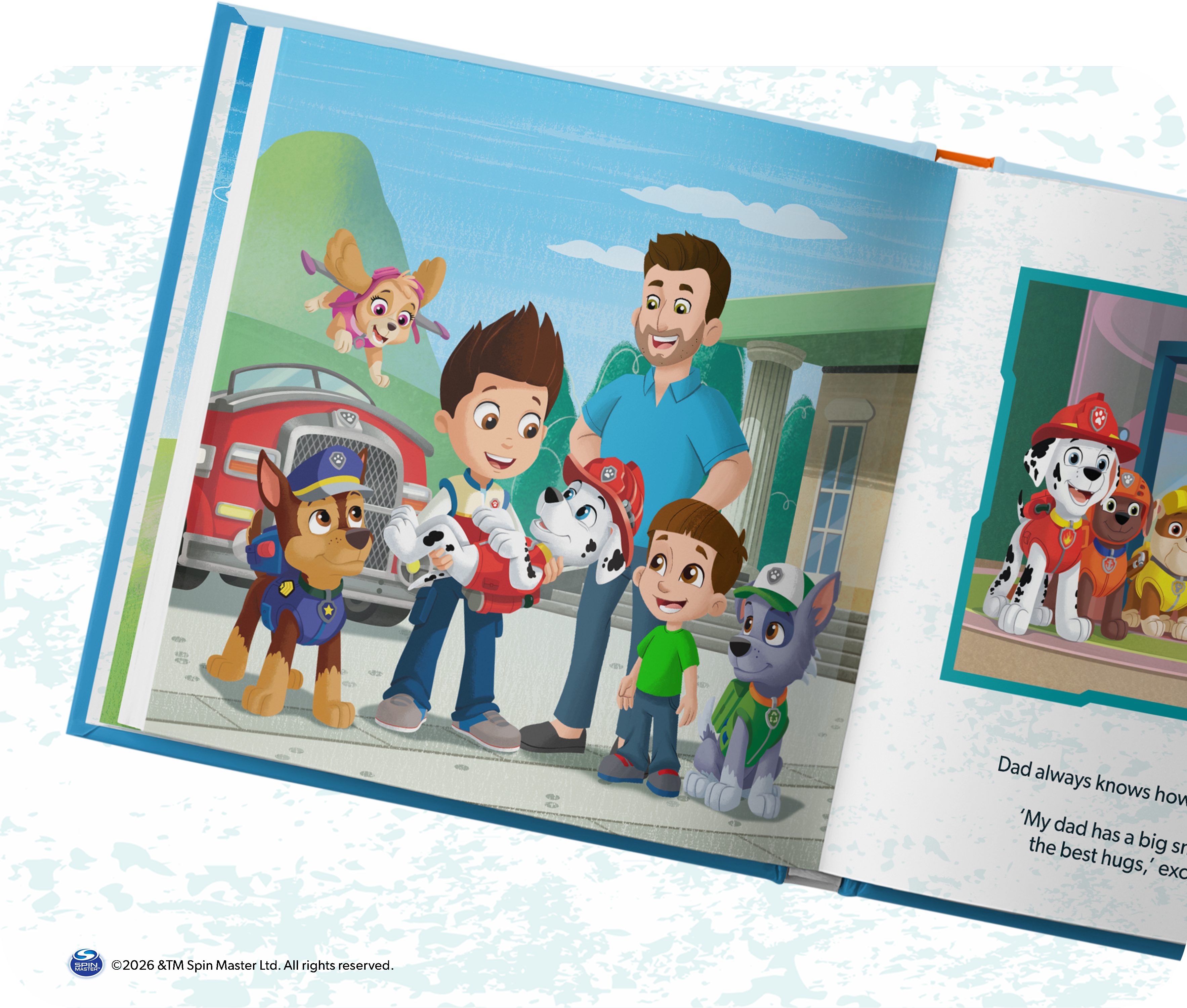 Dad and child will discover personalised details everywhere