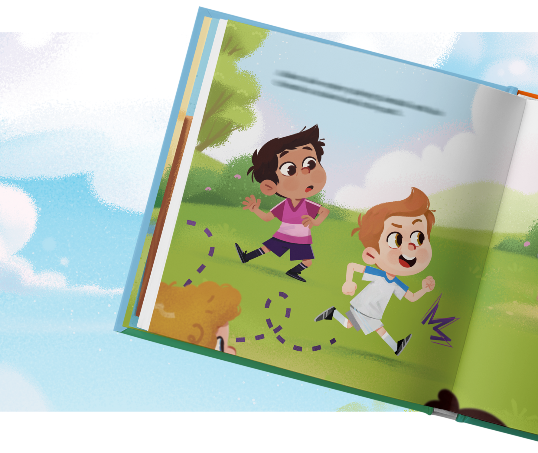 Your child will discover personalized details everywhere