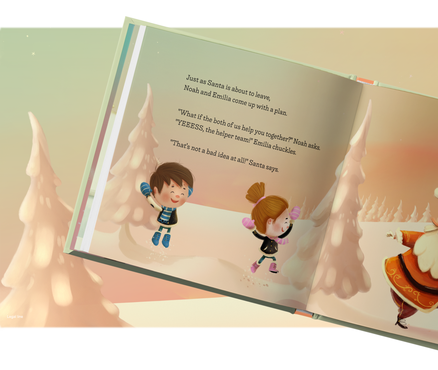Your children will discover personalised details everywhere