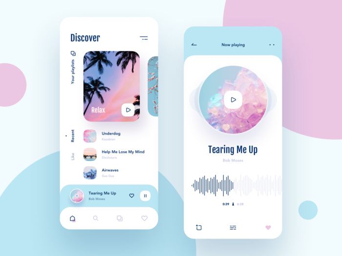 To stream music you'll have to get the license (*image by [Julia](https://dribbble.com/kuzen6ka){ rel="nofollow" .default-md}*)