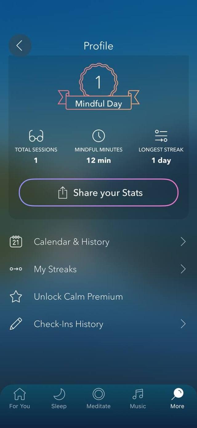 Gamification features can be a great reward for completing guided meditations, courses on health and wellness improvement, sleep, mindfulness improvement, etc.