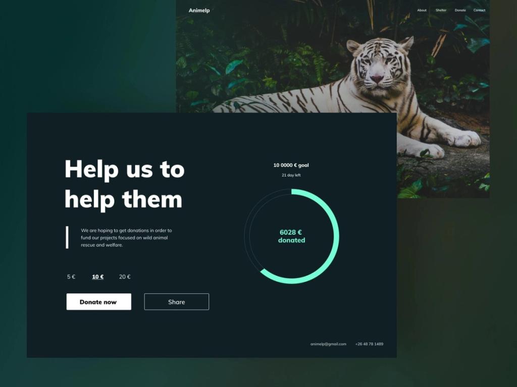 To start a crowdfunding business project, take a look at what features platforms that work in the investment industry like Kickstarter have (*image by [Miretta Männistö](https://dribbble.com/Miitu){ rel="nofollow" target="_blank" .default-md}*)