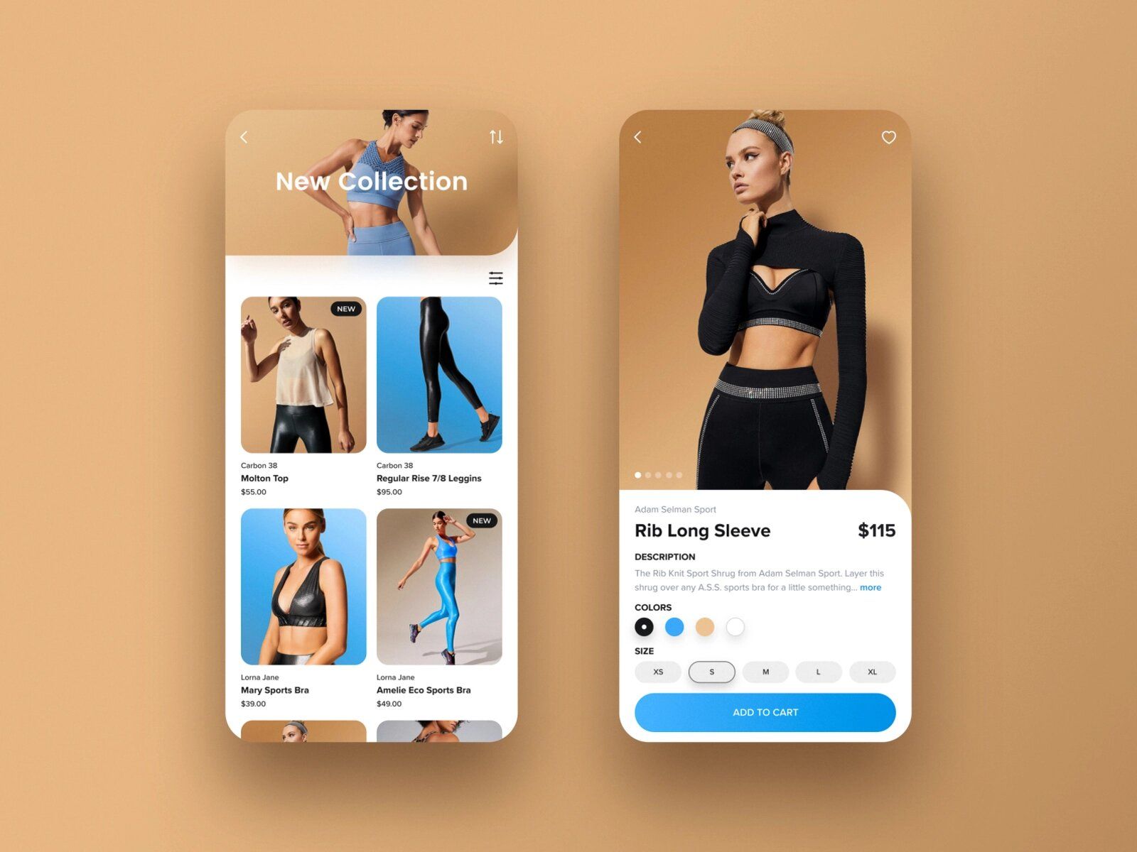 Such a wearable device like smart shorts can also be used by trainers for tracking participants’ performance during group fitness  (*image by [Jakub Bobuski](https://dribbble.com/Bobuski){ rel="nofollow" target="_blank" .default-md}*)