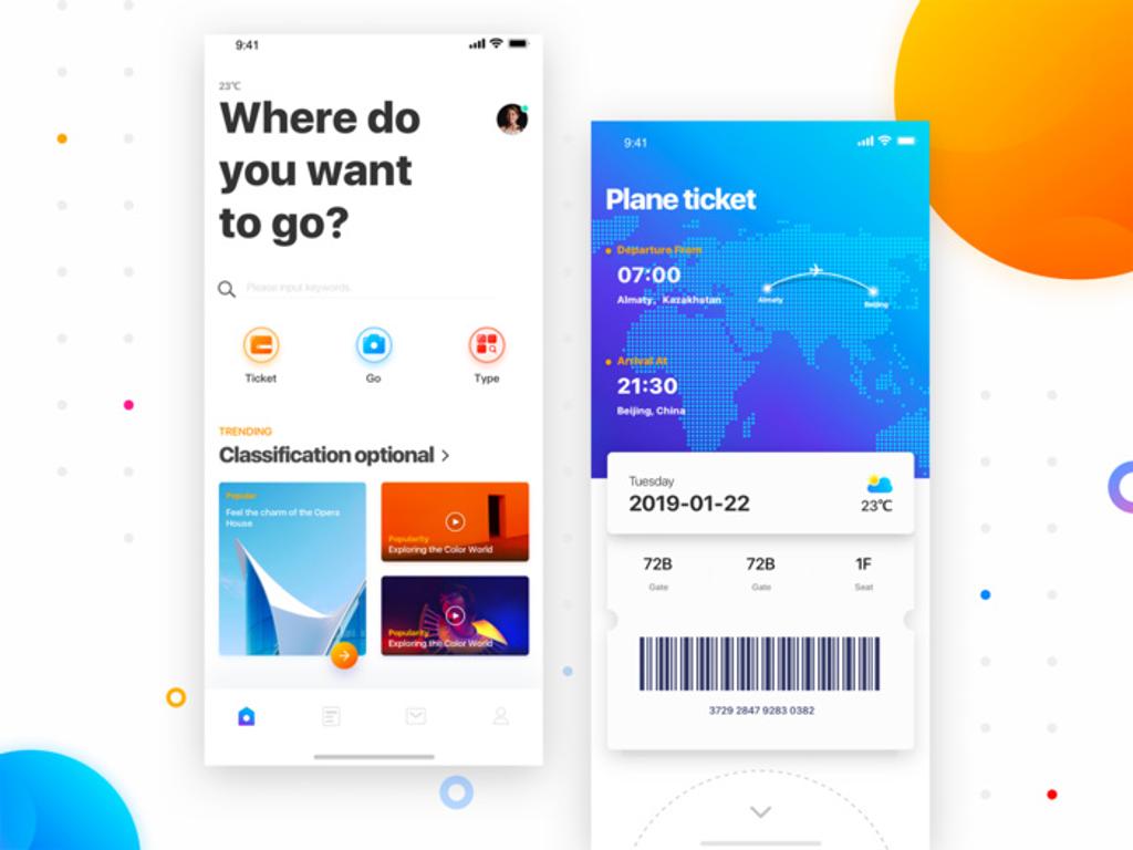 Being able to access tickets right in the app is a must-have