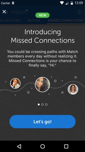 Missed connections in the Match app