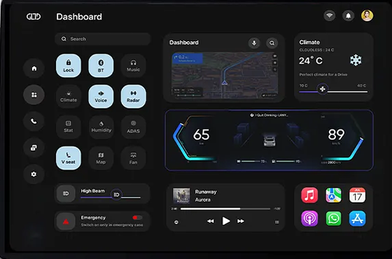 Example of Android Auto/Car Play app development
