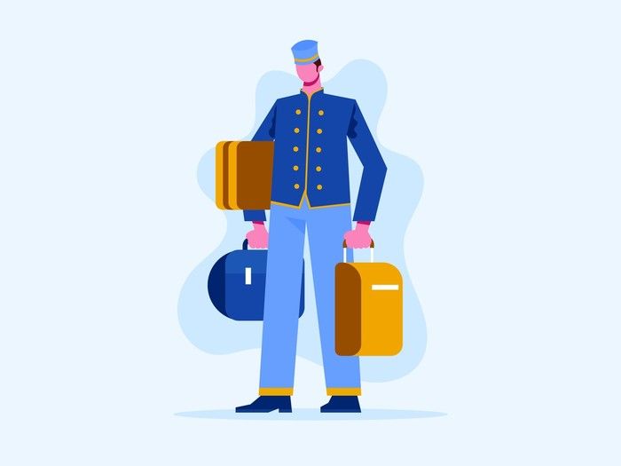 A hotel mobile app can make your staff more efficient, too! (*image by [Yuki Raudhul Rizky](https://dribbble.com/yukiraudhulrizky){ rel="nofollow" .default-md}*)