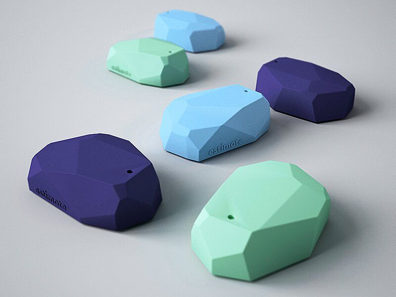 An appearance of beacons presented by Estimote