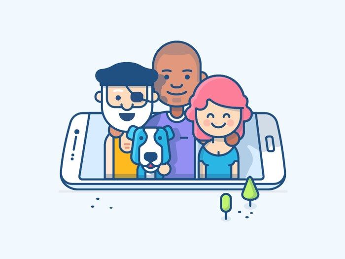 Outstaffing is a great way to find a remote skillful team member (*image by [Andrew McKay](https://dribbble.com/andrewmckay){ rel="nofollow" .default-md}*)