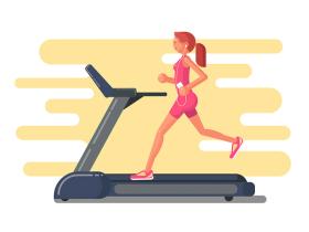 The example of the Peloton-like treadmill