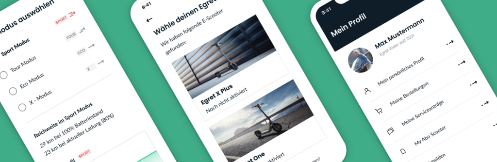 An example of the implementation of BLE in an e-mobility app that aims to please users