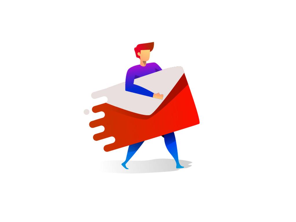 Sending volume means a lot if you have a big audience (*image by [Mursyid](https://dribbble.com/mursyiduchy){ rel="nofollow" .default-md}*)