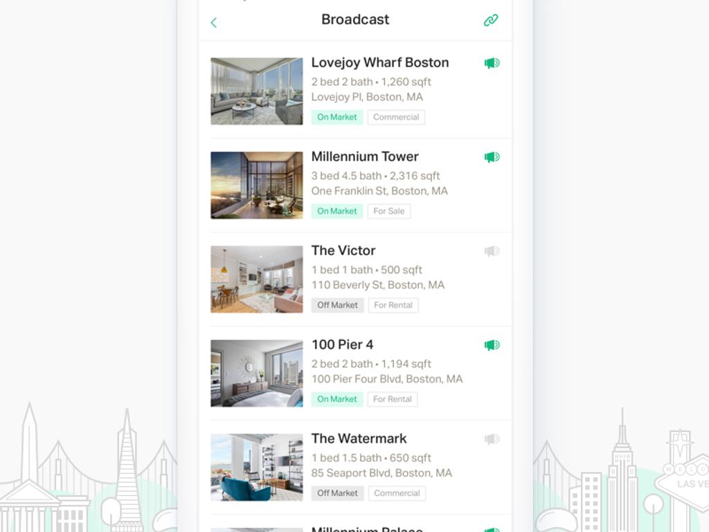 Broad database of properties is your key to success 