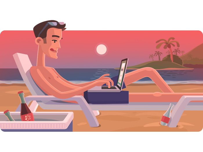 It's difficult to supervise freelancers so you can never be sure that your work will be done well (*image by [Alexey Kuvaldin](https://dribbble.com/kuvaldin){ rel="nofollow" .default-md}*)