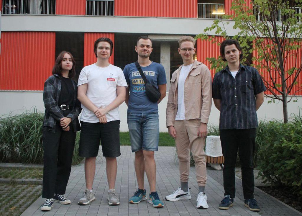 The photo of our team