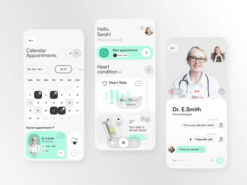 An example of mHealth app