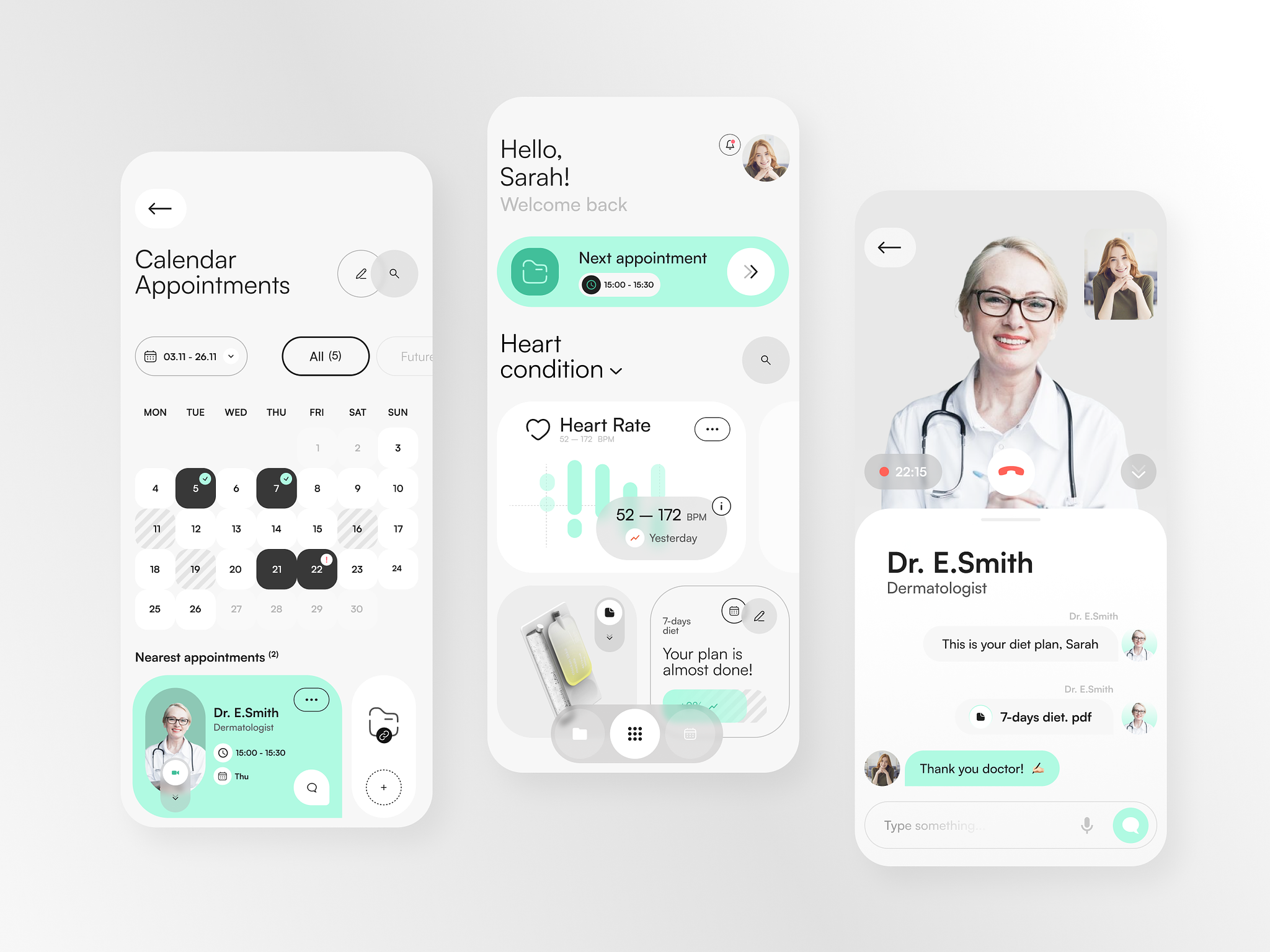 An example of mHealth app