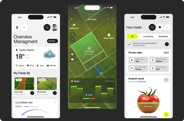 Beispiel für die Sensor-Monitoring-App