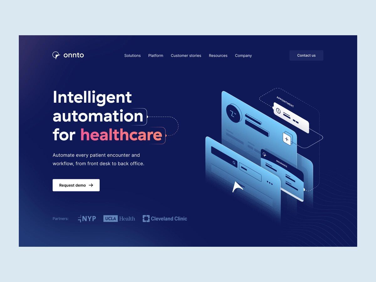 Healthcare organizations, care providers, and the healthcare system in general benefit from both EHR and EMR integration, but there’s a significant difference (*image by [Alexander Plyuto](https://dribbble.com/alexplyuto){ rel="nofollow" target="_blank" .default-md}*)