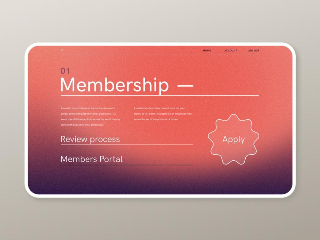 Your website may have many membership tiers added, so there's always a choice to suit every budget. 