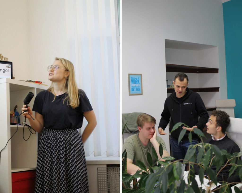 Horizontal corporate culture at Stormotion