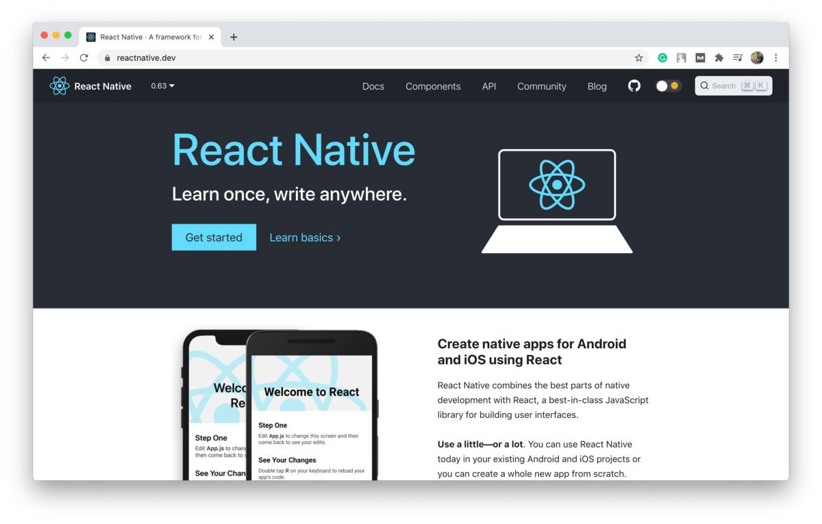 Using React Native Web for PWA development, you get a native app with one code as well