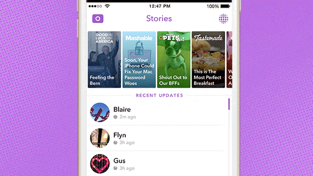 We may know Stories from other apps but it was Snapchat who has invented it