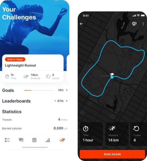 Activity Tracking & Challenges