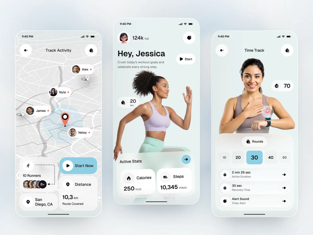 integrations with Apple Watch, HealthKit, and Wear OS
