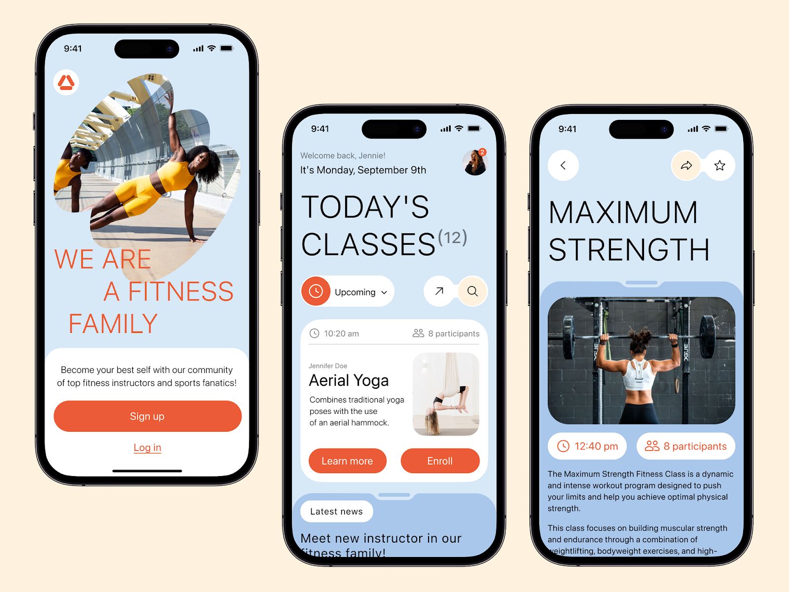 Fitness center apps allow users to book workout sessions and track their progress