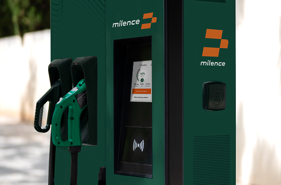 Example of the Android terminal app we developed for Milence