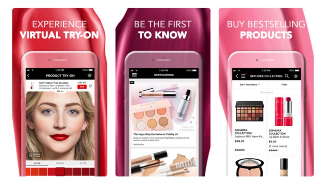 The Sephora app