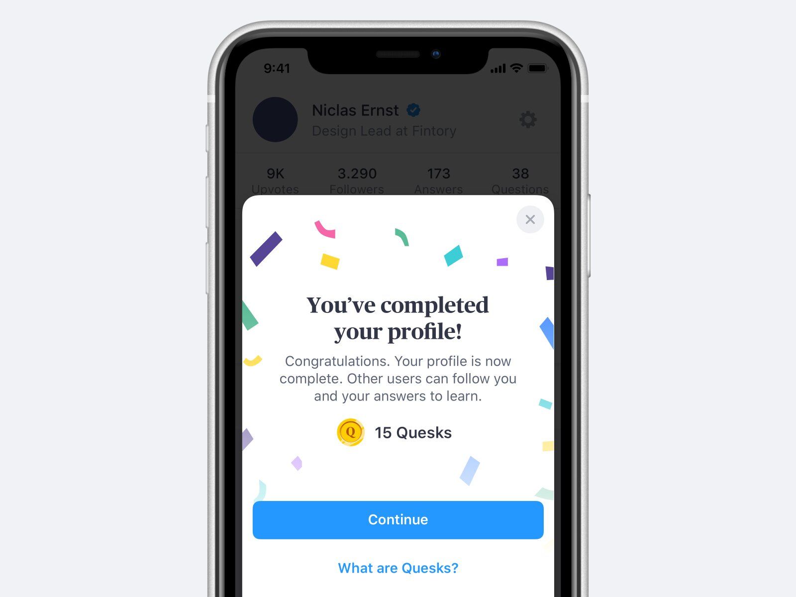 e-Learning market is getting modified with similar gamification features on platforms so users get additional value (*image by [Niclas Ernst](https://dribbble.com/niclasernst){ rel="nofollow" .default-md}*)