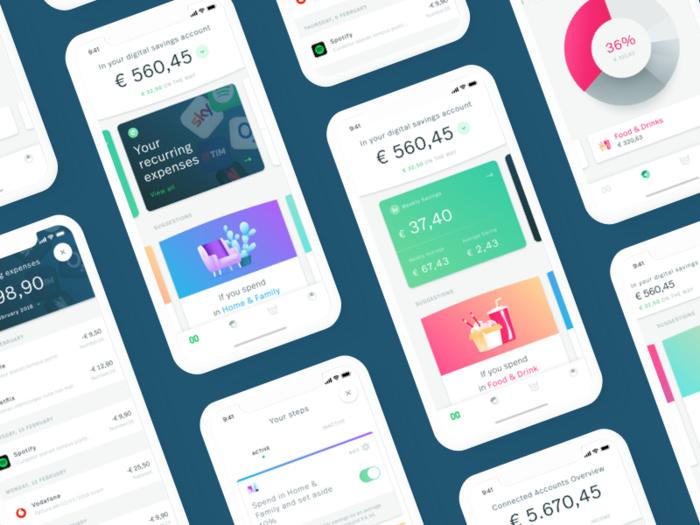 Shots from the Oval app (*image by [Rocco Barbaro](https://dribbble.com/roccobarbaro){ rel="nofollow" .default-md}*)