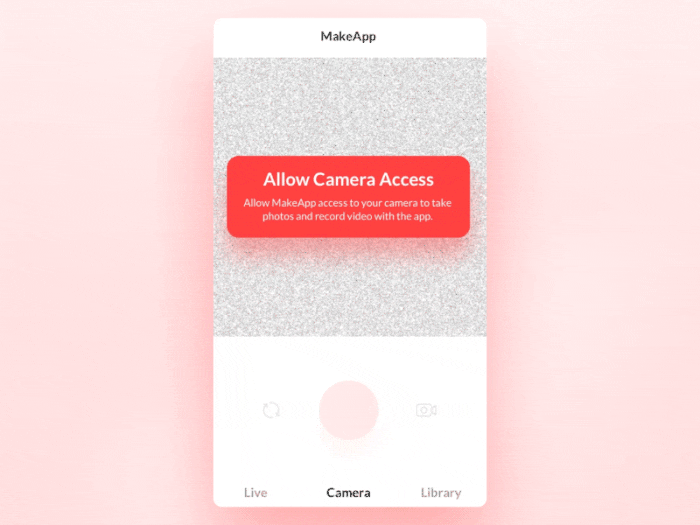 Your smartphone's camera is a great example of such an API (*image by [Oleg Frolov](https://dribbble.com/Volorf){ rel="nofollow" .default-md}*)