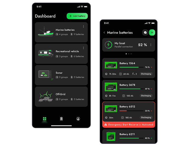 Screenshots of the Norsk Guardian app created using Stormotion's React Native application development services