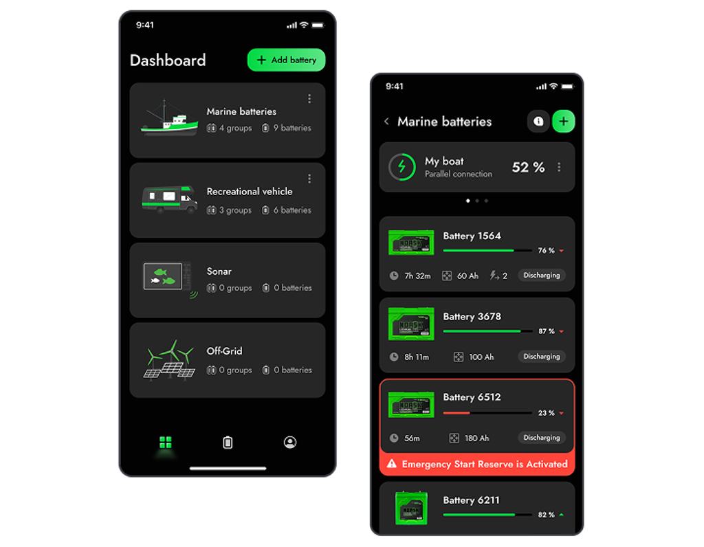 Screenshots of the Norsk Guardian app created using Stormotion's React Native application development services