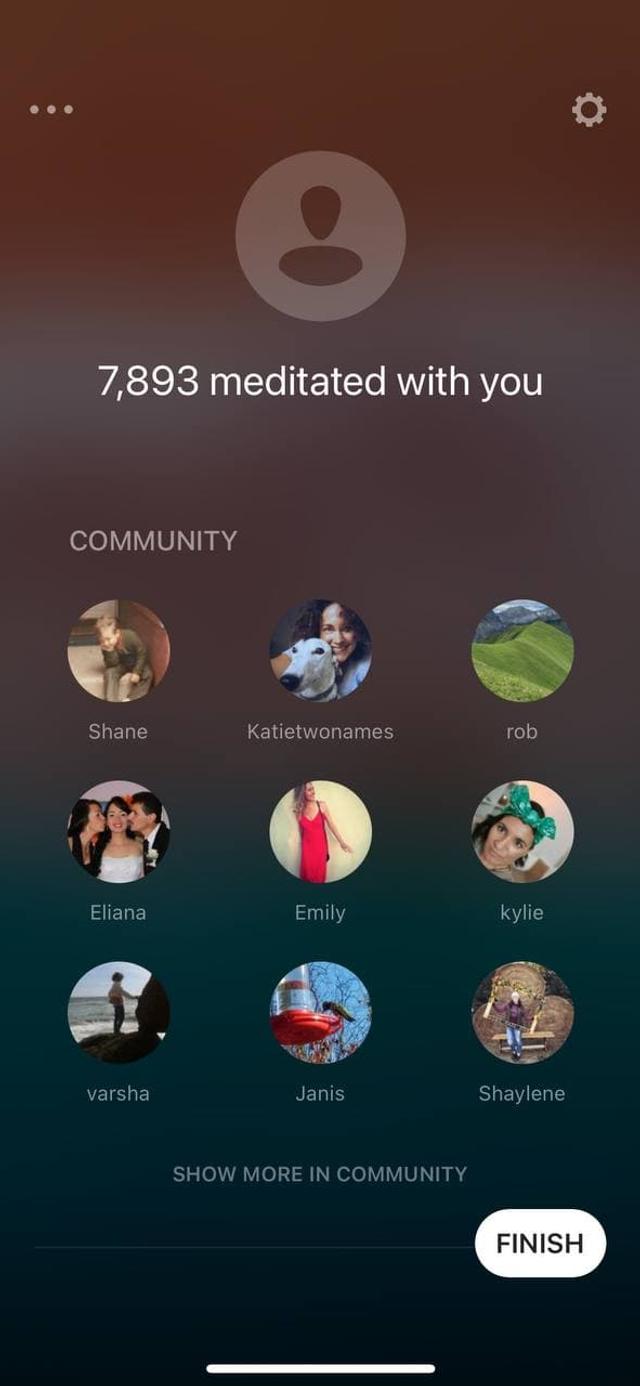 Headspace-like app for meditation with in-app purchases and affordable subscription price