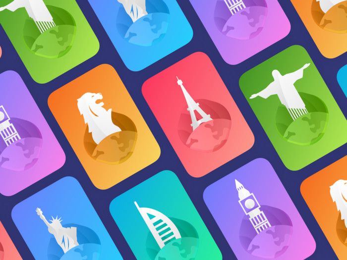 Travel apps are trending now, so don't miss your piece of the pie (*image by [Studio Brillo](https://dribbble.com/studiobrillo){ rel="nofollow" .default-md}*)