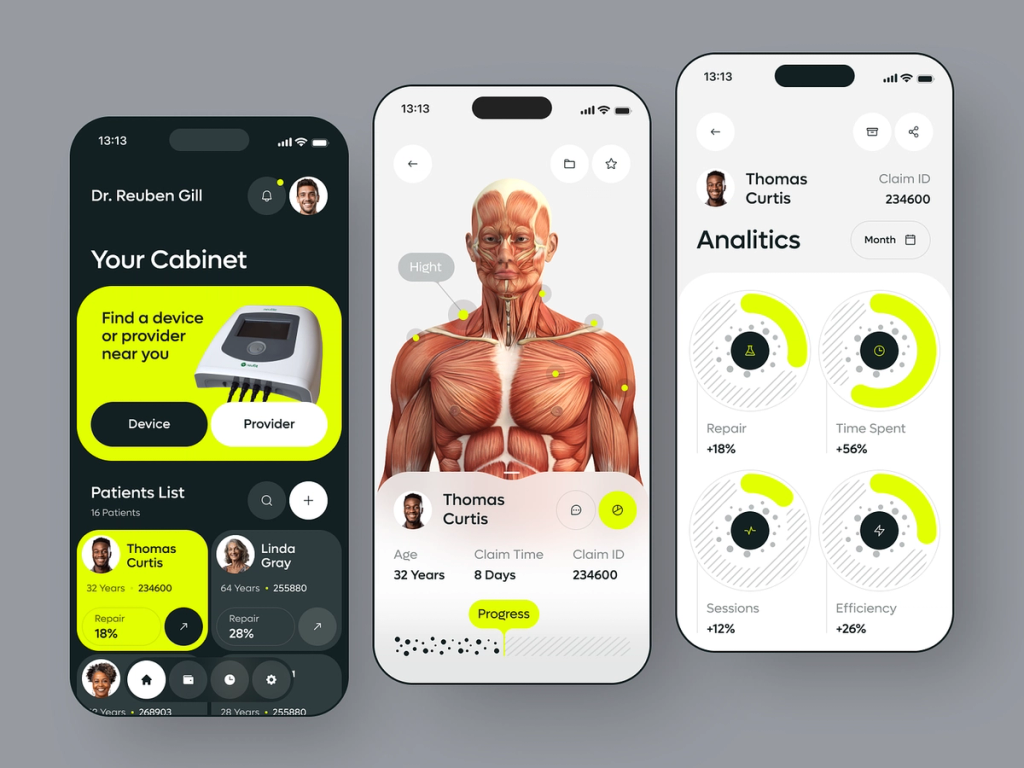 An example of using IoT technology in healthcare applications