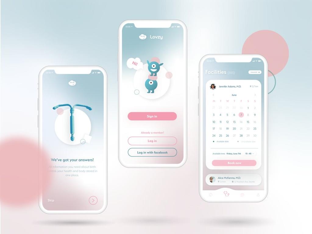 An app for women to have better control of their health