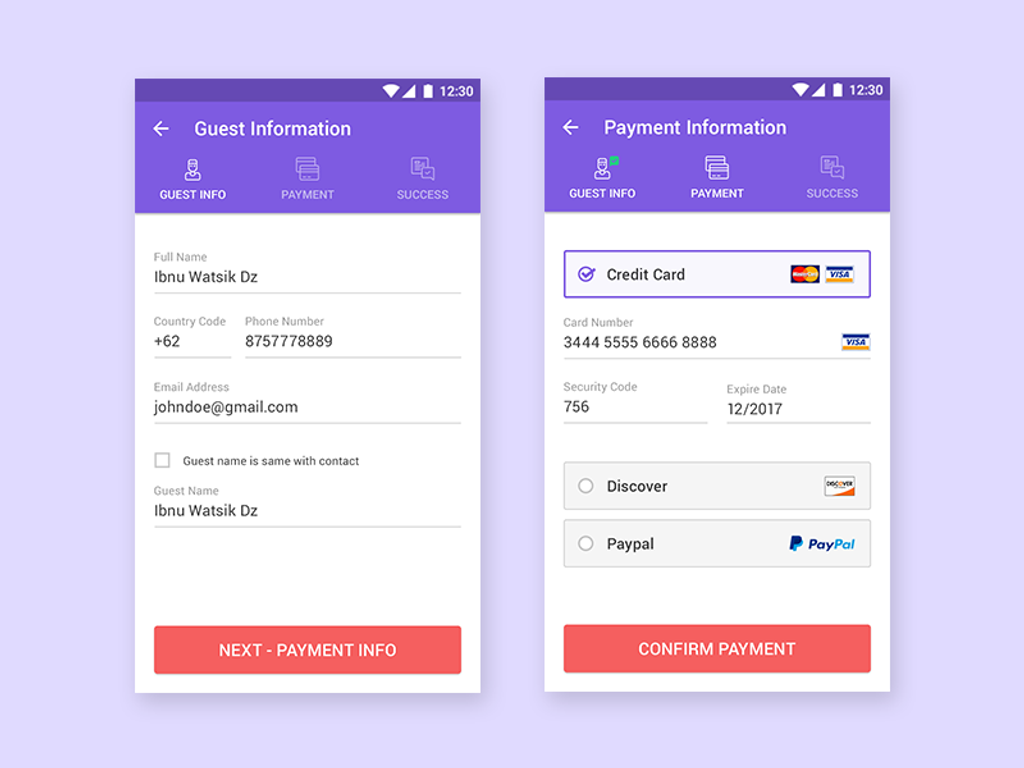 Payment process should be fast and easy (*image by [Piko Rizky Dwinanto ✪](https://dribbble.com/maspiko){ rel="nofollow" .default-md}*)