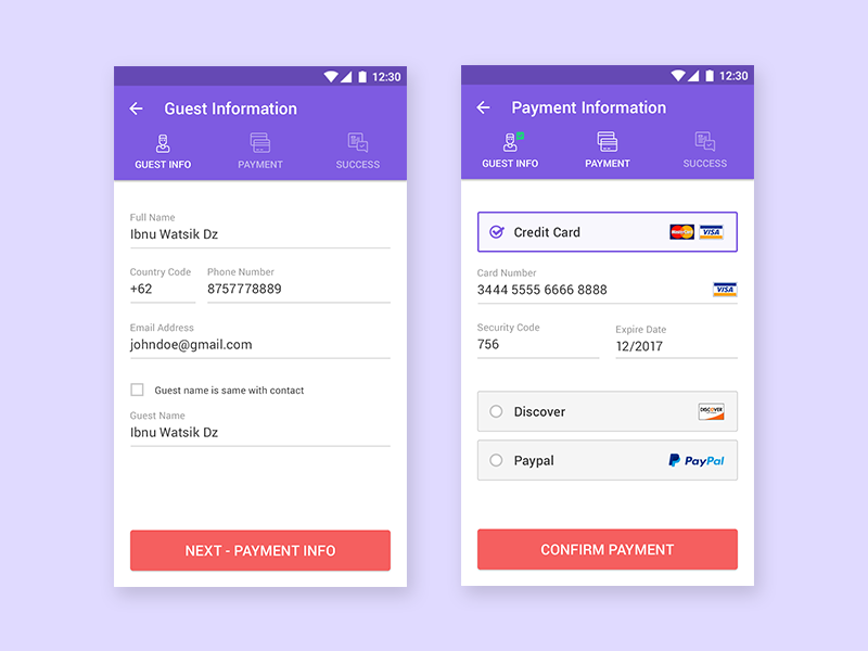 Payment process should be fast and easy (*image by [Piko Rizky Dwinanto ✪](https://dribbble.com/maspiko){ rel="nofollow" .default-md}*)