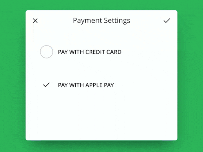 The payment process should be fast, easy and secure (*image by [Ivan Pashko](https://dribbble.com/ipashko){ rel="nofollow" .default-md}*)