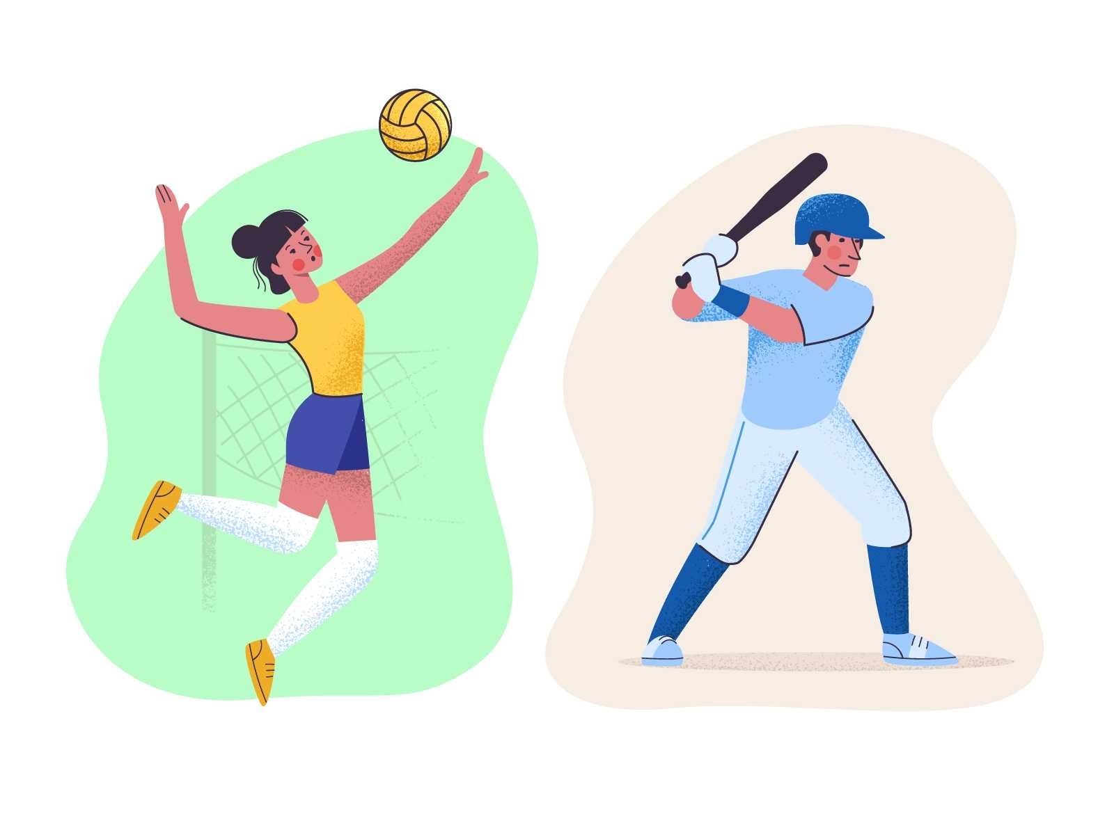 In your own pitch deck, instead of downplaying your competitors, focus on showing your difference (*image by [Alex Chizh](https://dribbble.com/chizhikoff){ rel="nofollow" target="_blank" .default-md}*)