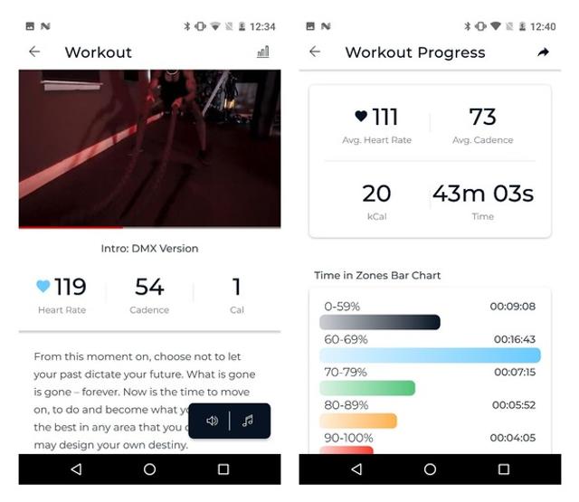 Heart rate tracking functionality in our app