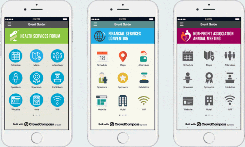 A typical templated app