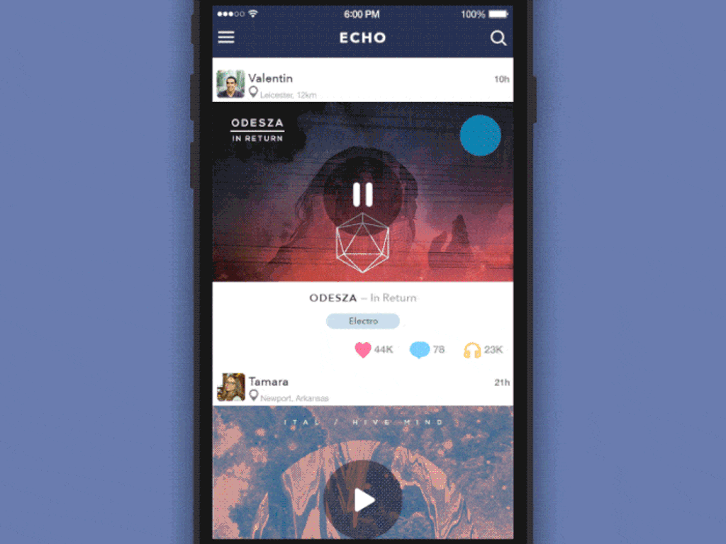 Feeds allow users to discover each other's personality 