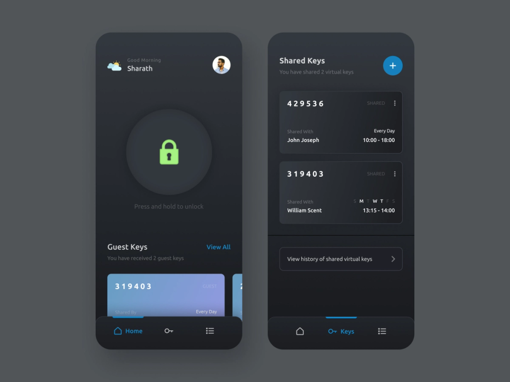 An example of an IoT app with data and privacy protection